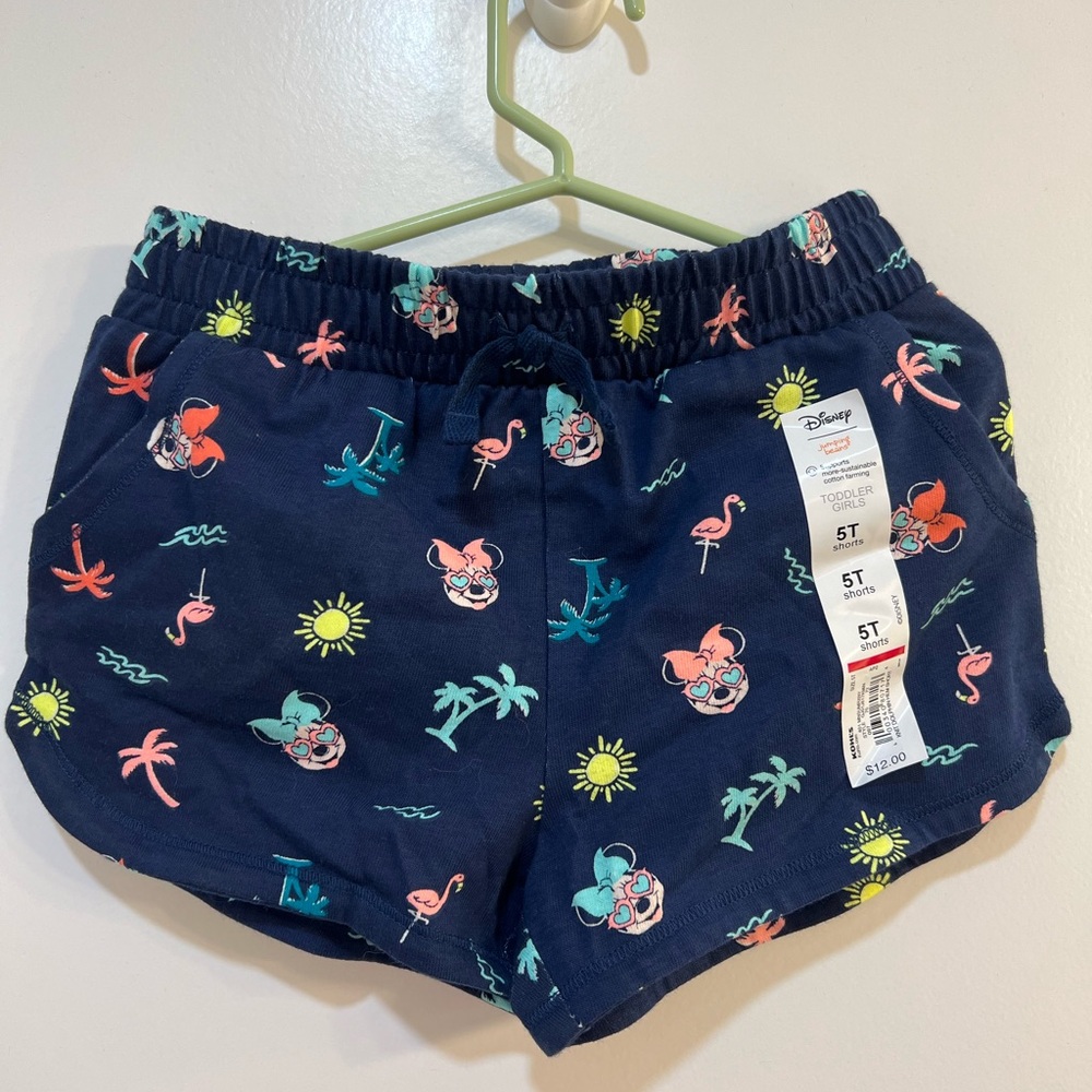 Brand New with Tags Adorable Toddler Girl’s Summer Minnie Mouse Shorts